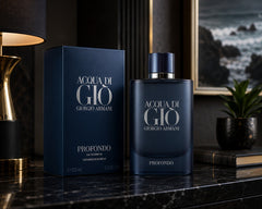 Giorgio Armani Acqua Di Giò Profondo Parfum Spray for Men 3.4 oz / 100ml New
