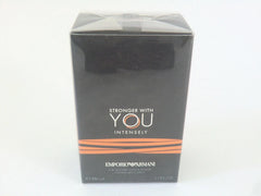 Emporio Armani Stronger With You Intensely Eau de Parfum 3.4 oz / 100ml Spray for Men – New Sealed Box